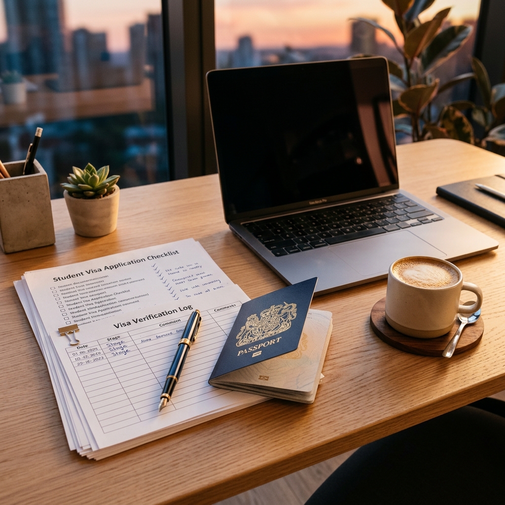 Organised visa documentation